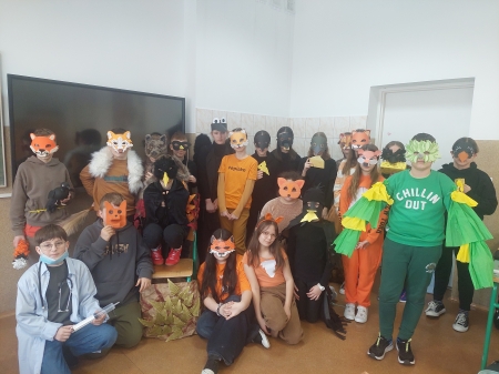 Projekt ''I śmiech niekiedy może być nauką'' - w świecie bajek I. Krasickiego.