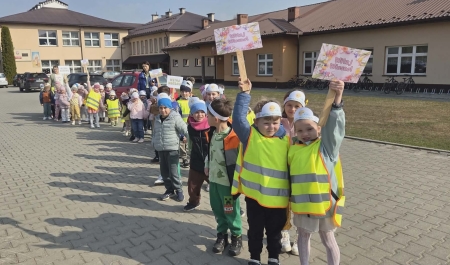 Powitanie wiosny w przedszkolu.