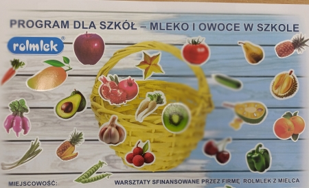 „Mleko i owoce w szkole” – zdrowo, smacznie i kolorowo!